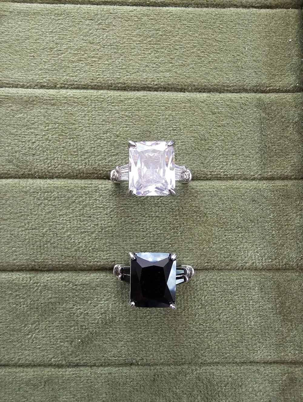Silver Plated Rings Size 6